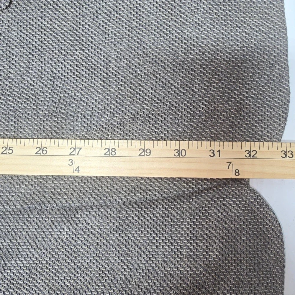 Vito Rufolo Soft Blazer Lanificio di Pray Wool Silk Grey Brown Sport Coat 48R